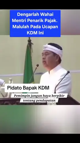 Pidato Lantang Bapak KDM Semoga Di Dengar Para Pemimpin #tiktokvideo ##algorithm #fypage #viralfyp #fyppppppppppppppppppppppp 