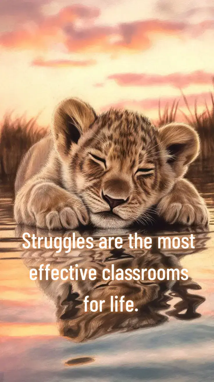 Every challenge you face and every event you live through is a building block for your future self.Your struggles are not punishments, but instead are powerful teachers that reveal your resilience and show you what you're truly capable of. Learning from Your Struggles Struggles are the most effective classrooms for life. When everything is easy, you don't have to confront your limits, question your assumptions, or develop new skills. It's in moments of difficulty—a professional setback, a personal loss, or a physical challenge—that you are forced to dig deep. This is where you learn true patience, resilience, and empathy. You discover what truly matters and what doesn't. You learn to problem-solve under pressure and to adapt when your plans fail. The lessons from struggles are not theoretical; they are hard-won wisdom. Growing from Your Experiences While you learn from your struggles, you grow from all your experiences, both good and bad. Growth is the application of those lessons. It’s the change in your character, the broadening of your perspective, and the strengthening of your will. This happens when you stop seeing yourself as a victim of circumstances and start seeing yourself as the protagonist of your story. Every choice you make, every person you meet, and every path you take shapes who you become. The key is to reflect on these moments, both the triumphs and the hardships, to actively integrate them into your identity. Your journey isn't defined by what you go through, but by how you choose to learn and grow from it. #learn 