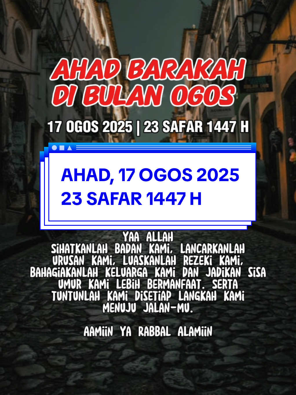 #CapCut #ahadbarakah #fypp  #17ogos2025 #23safar1447h  Alhamdulillah Aamiin bismillah  zikirharian doahariini yaallahh 