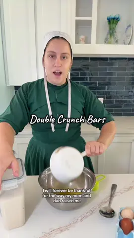 The recipe is under Chocolate Double Crunch Bars on page 194 of my Amish cookbook available on my website ➡️