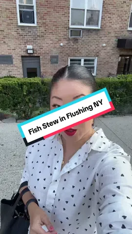 I didn’t forget about the pescatarians! Fish is a nice lighter fare for hotter months! #fish #stew #flushing #nyc #comewithme 