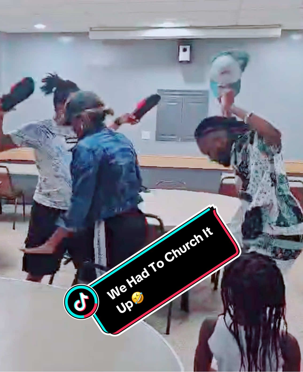 WE HAD TO CHURCH IT UP 😂🤣😂#comment #like #share #churchy #praisebreak @Aaron K Scott @LeAnneScott