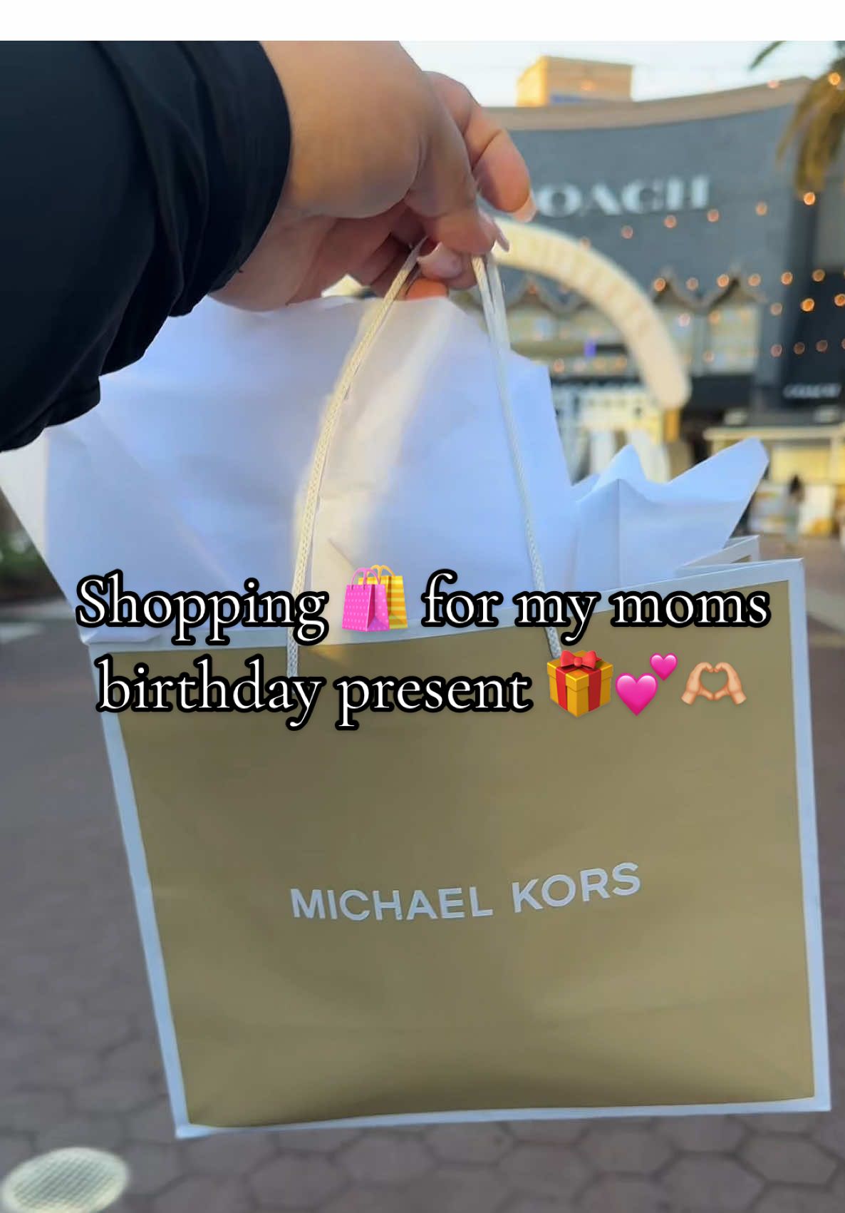 Pt. 1 Preparing for my moms birthday 💕🫶🏼🎂🥳 #birthday #MomsofTikTok #shopping #michaelkorsbag 