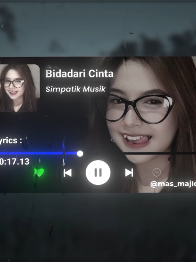 wenak pol😆 #liriklagu #bidadaricinta #sinpatikmusic #fyp #foryou 