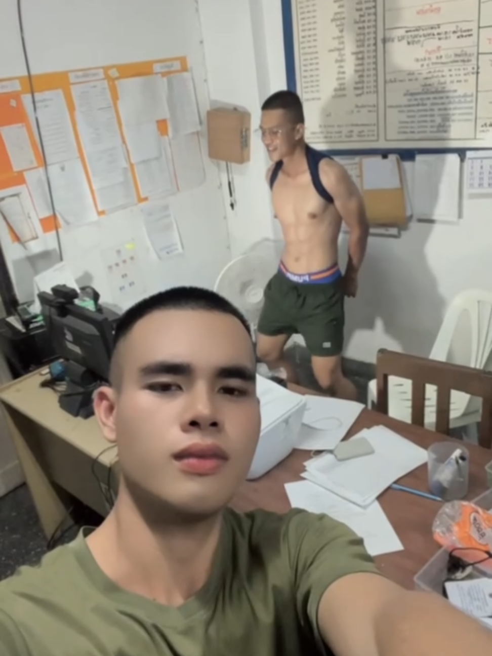 ฮ่าๆๆ😅🫣😅#หัวเกรียน #ทหารเรือ #โคราชหวานมาก🤫 
