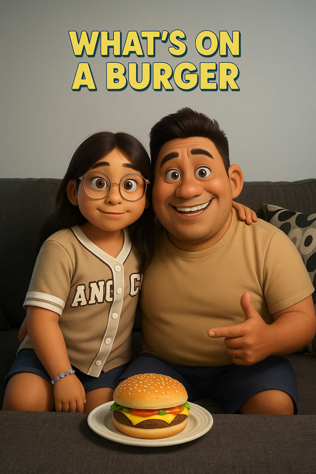 Kimi is teaching her dad in English what’s inside a hamburger 🍔😂. Learning English has never been this tasty!        Kimi le enseña a su papá en inglés lo que lleva una hamburguesa 🍔😂. ¡Aprender inglés nunca fue tan delicioso! #kimiandherdad  #foryou #viral #foryoupage #tiktok 