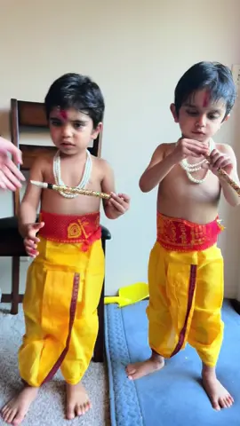 My little #krishna #kanaiya #shreekrishnajanmastmi #happykrishnajanmashtami 🙏🥰