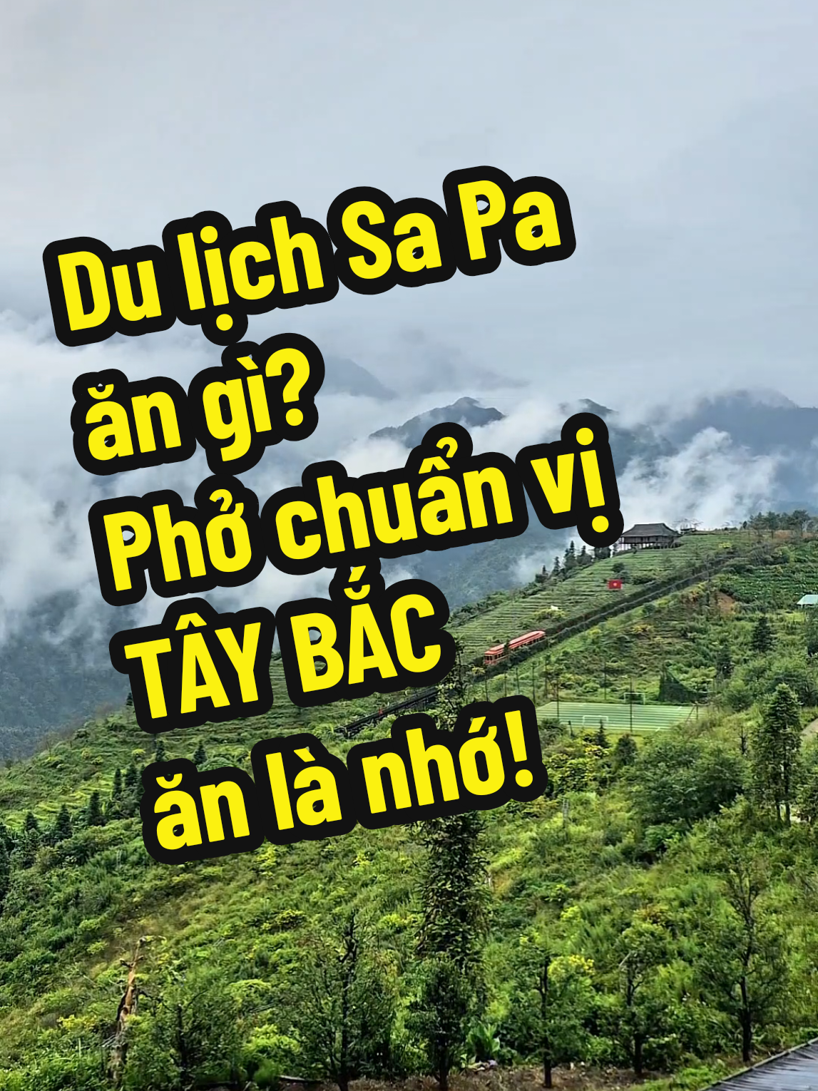Du lịch Sa Pa ăn gì? Phở chuẩn vị Tây Bắc ăn là nhớ! #FansipanTV #taumuonghoa #dulichsapa #sapa #monngonsapa 