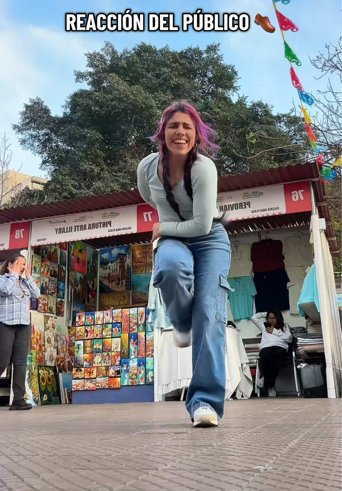 Tenemos público difícil 😮‍💨 #danza #huaynosperuanos🇵🇪 #bailar #peru #peruana 