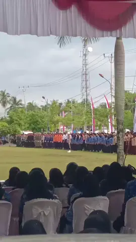 Upacara HUT RI ke 80 di Kota Pariaman