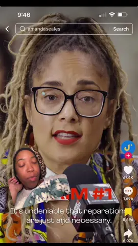 I havent been a huge amanda seales fan lately but she was made for something like this. This is about to be real good