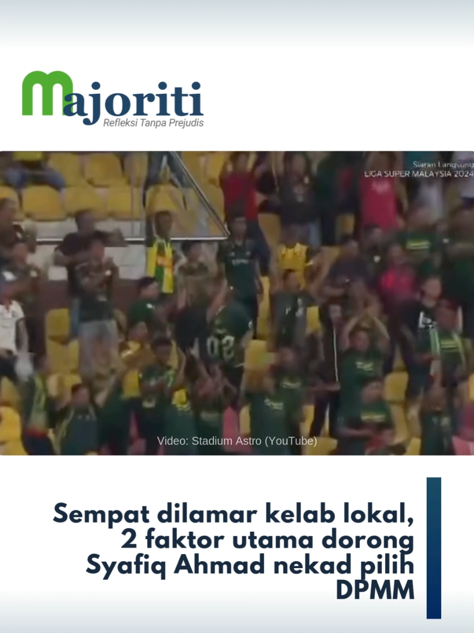 Keputusan tepat buat Syafiq Ahmad berkelana ke DPMM?  #majoriti #bolasepak #ligasuper #syafiqahmad #jdt 