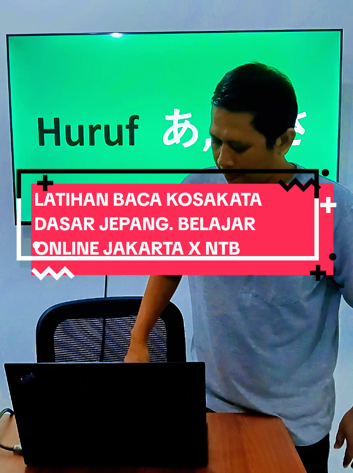 latihan baca kosakata dasar jepang untuk pemula. belajar online : jakarta x NTB. #belajar #fyp 