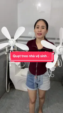 Hơn 100k 1 quạt treo nhà vệ sinh #xuhuong #tiktok #quattreonhavesinh 