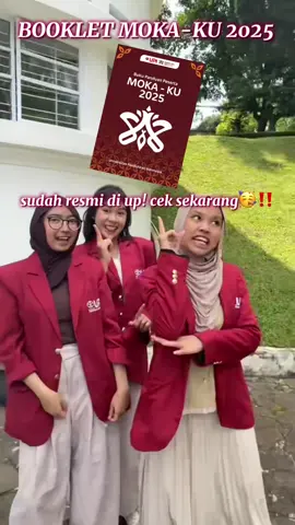 “Akang teteh, mana bookletnyaa⁉️” NAHH AKHIRNYA ini diaaa~ 📖✨ Booklet MOKA-KU 2025 akhirnya resmi dirilis! 🚀 Isinya lengkap banget buat nemenin perjalanan Maru biar makin siap menghadapi MOKA-KU 🎉 Yuk langsung cek dan persiapkan semua kebutuhan dan persiapkan juga dirimu untuk MOKA-KU 2025🤩💥‼️. see u at MOKA-KU😻 #MOKAKUUPI2025 #upi #universitaspendidikanindonesia #maru #maba 