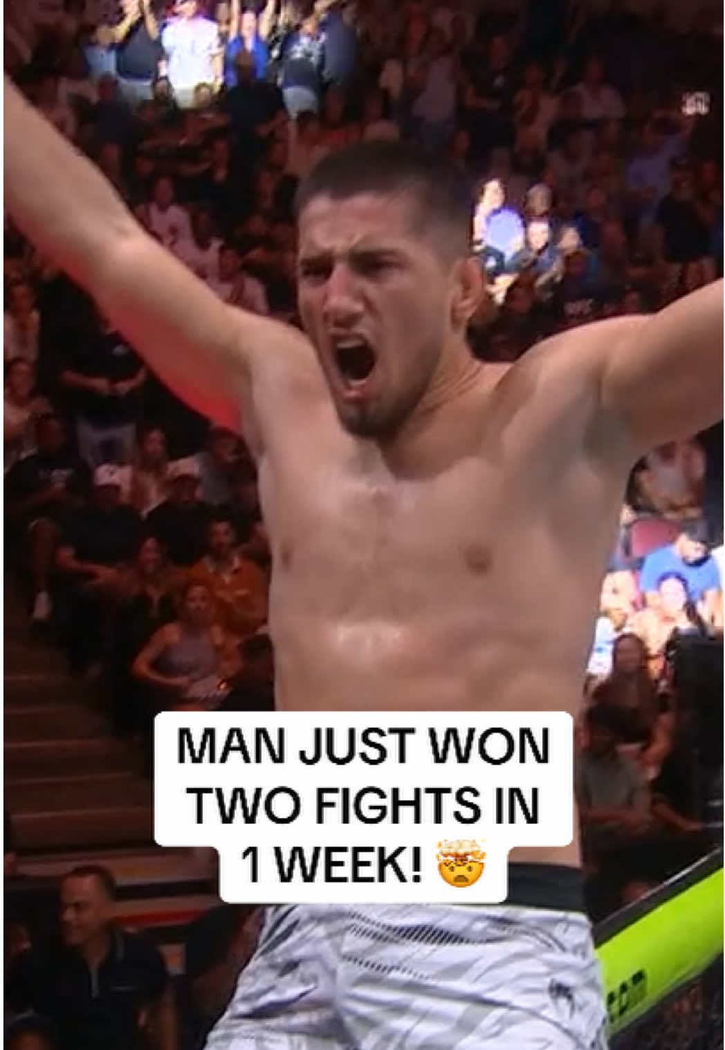 SUSURKAEV TAPS NOLAN IN HIS UFC DEBUT!  Not a bad effort on just four days’ notice 😮 #UFC319 #mma #UFC #fyp #sports 