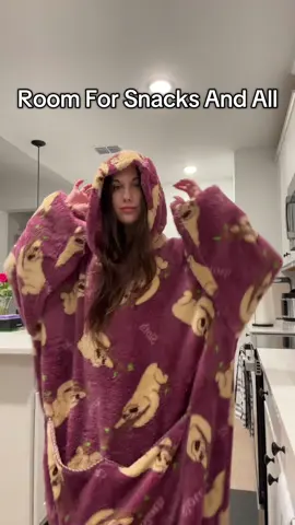 This oversize wearable blanket