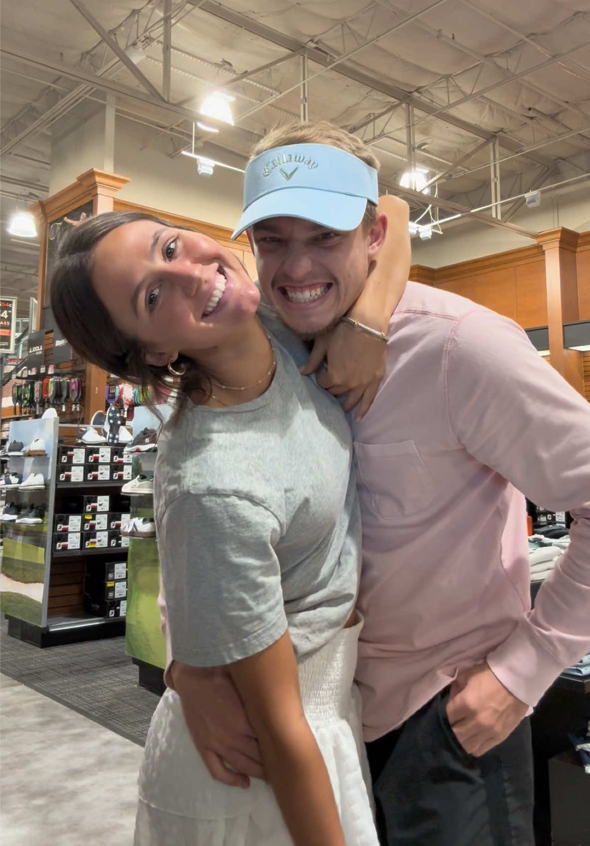 spend the day with us!! #tractorsupply #dicks #fyp #OOTD #relatable #chicks #topflight #golfclubs 