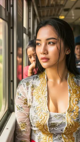 #creatorsearchinsights  trem lengkap melankolis  #ai #rushhour #beauty #aigirl 