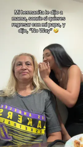 Hay yo se q en el fondo mama no puede vivir sin tu papa sister @️ 