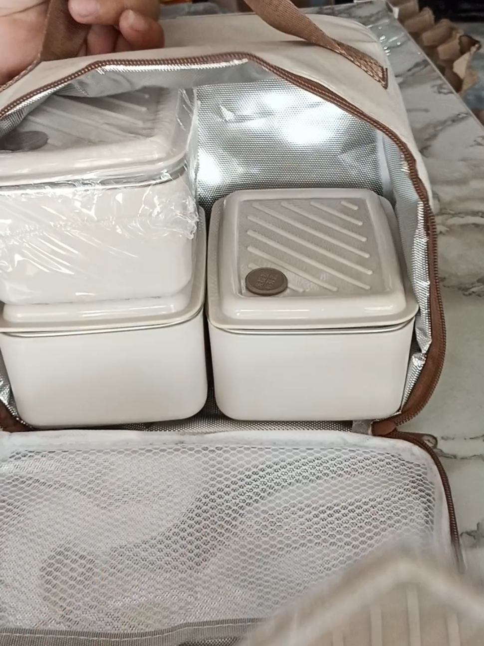 lunch box set food container set #foodcontainer #lunchboxset #baunan #fyp #tiktokvideo 