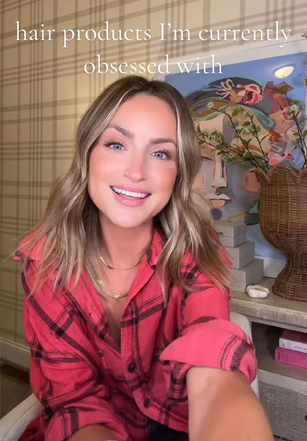 Hair products I’m currently obsessed with ??‍♀️Frizzy, fine hair girlies where yall at??? I’ve also been on a hair JOURNEY the past two years since taking out my extensions & trying to repair so much bleach damage & breakage from the extensions. Literally shaking the camera with enthusiasm bc I love these products so much ? ?? 