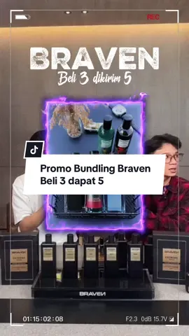 Promo spesial braven, amanin sekarang stok terbatas #braven #parfumbraven #bravencoolwater #bravenbarber #bravenoudwood 