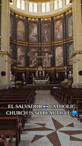 El Salvador 🇸🇻 catholic church ⛪️ is so beautiful #elsalvador #elsalvador🇸🇻 #church #viral #viralvideo @Nayib Bukele 