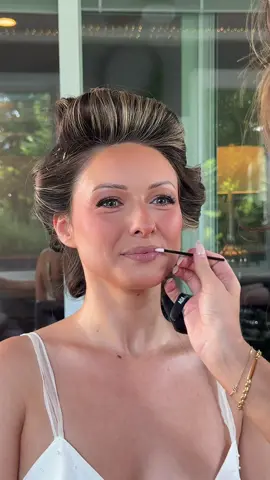 “Shelby isn’t even a real makeup artist” 🤭 oh yea?? we’d beg to differ #bridalmakeup #bride #makeupartist #mua #wedding 