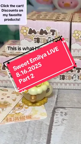 LIVE  Part 2 Unboxing a whole PDQ of Sweet Emilya searching for the pig!! 🐷 @kikagoods #tiktoklive #livehighlights 