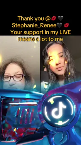 💋 🖤Stephanie_Renee🖤 💋, thank you for the incredible support in my LIVE! I will keep creating better LIVE content!@💋 🖤Stephanie_Renee🖤 💋 #tiktoklive #livehighlights #livegift #diamondgun 