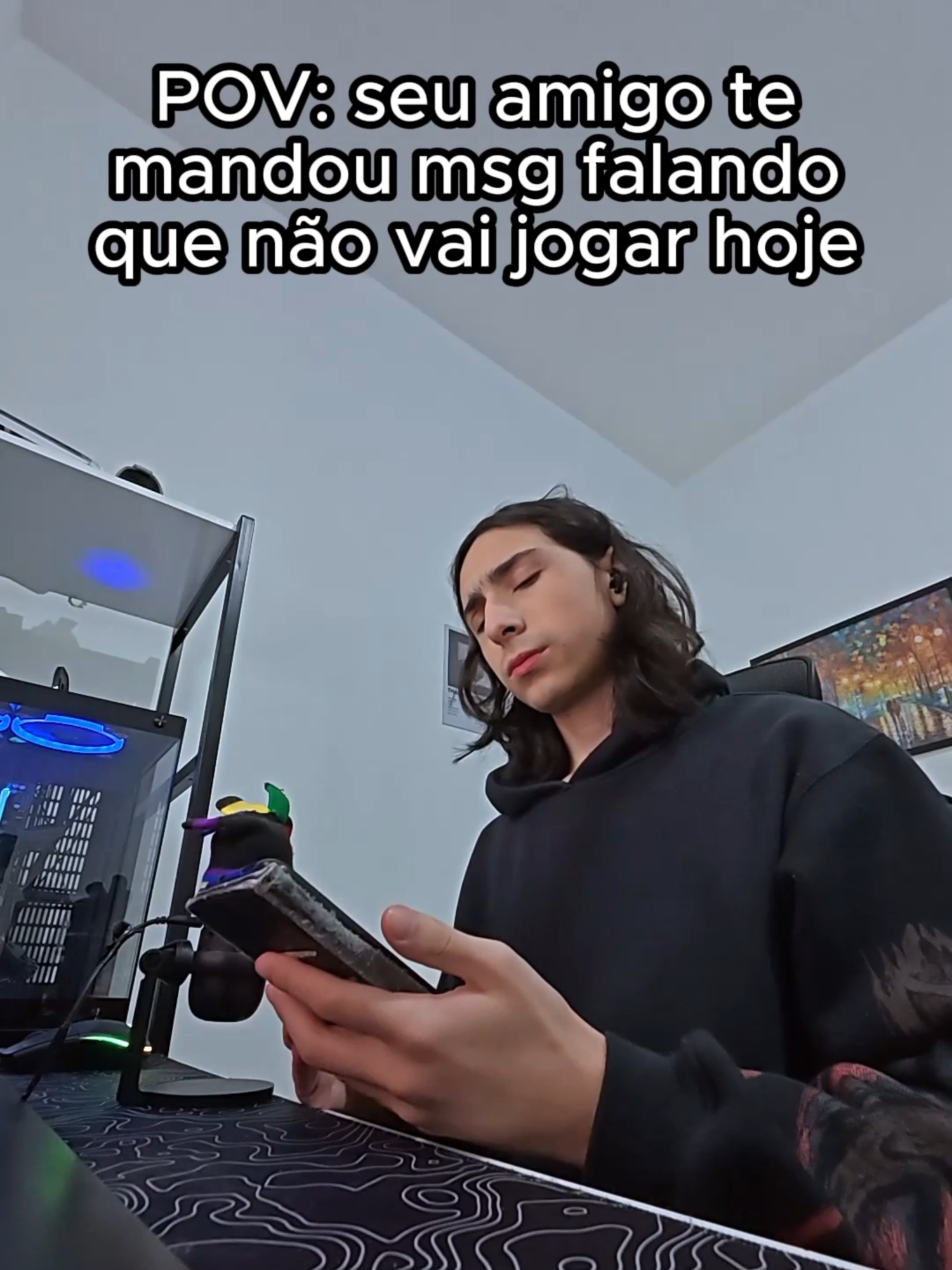 se não vem por bem, vem por mal 🤣#fyp #foryou #humor #amigos #pcgaming #gaming