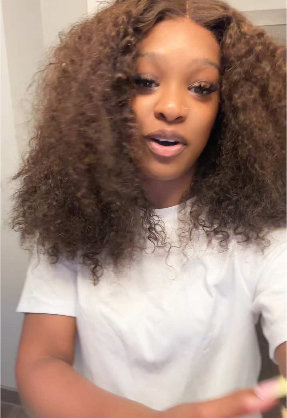 Midulla ready to wear kinky curly glueless wig @Midulla Hair @Midulla Hair Shop #wiginstall #fyp #curlywig #bighair #midullahair #tiktokshopwigs #summertime 