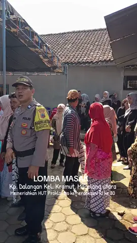 Lomba masak pok ibu2 dlm rangka memeriahkan HUT Kemerdekaan RI yg ke 80 Rw 08 Kramut#bbktmkramut #polsekmglutara #satbinmaspolresmglkota #bhabinkamtibmasindonesia #polriuntukmasyarakat 