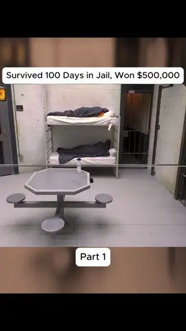 Survived 100 Days in Jail, Won $500,000 #fory 