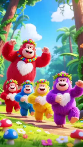 Animals dance #kids #tiktokkids #songforkids #kidsoftiktok #cartoonforkids 