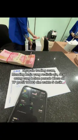 Yakin ga mau coba trading, kalo kamu udah paham gaji temen mu bisa kamu dapetin cuma dalam waktu sehari ☺️
