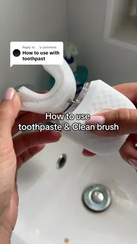 Replying to @️ very easy to use and clean 🤩 100% Waterproof! #braces #fyp #teeth #lumobrush 