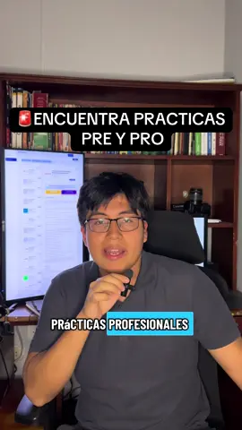 🚨Encuentra practicas profesionales y preprofesionakes solo con tu cv . #practicasprofesionales #empleabilidad #trabajo #universitarios 