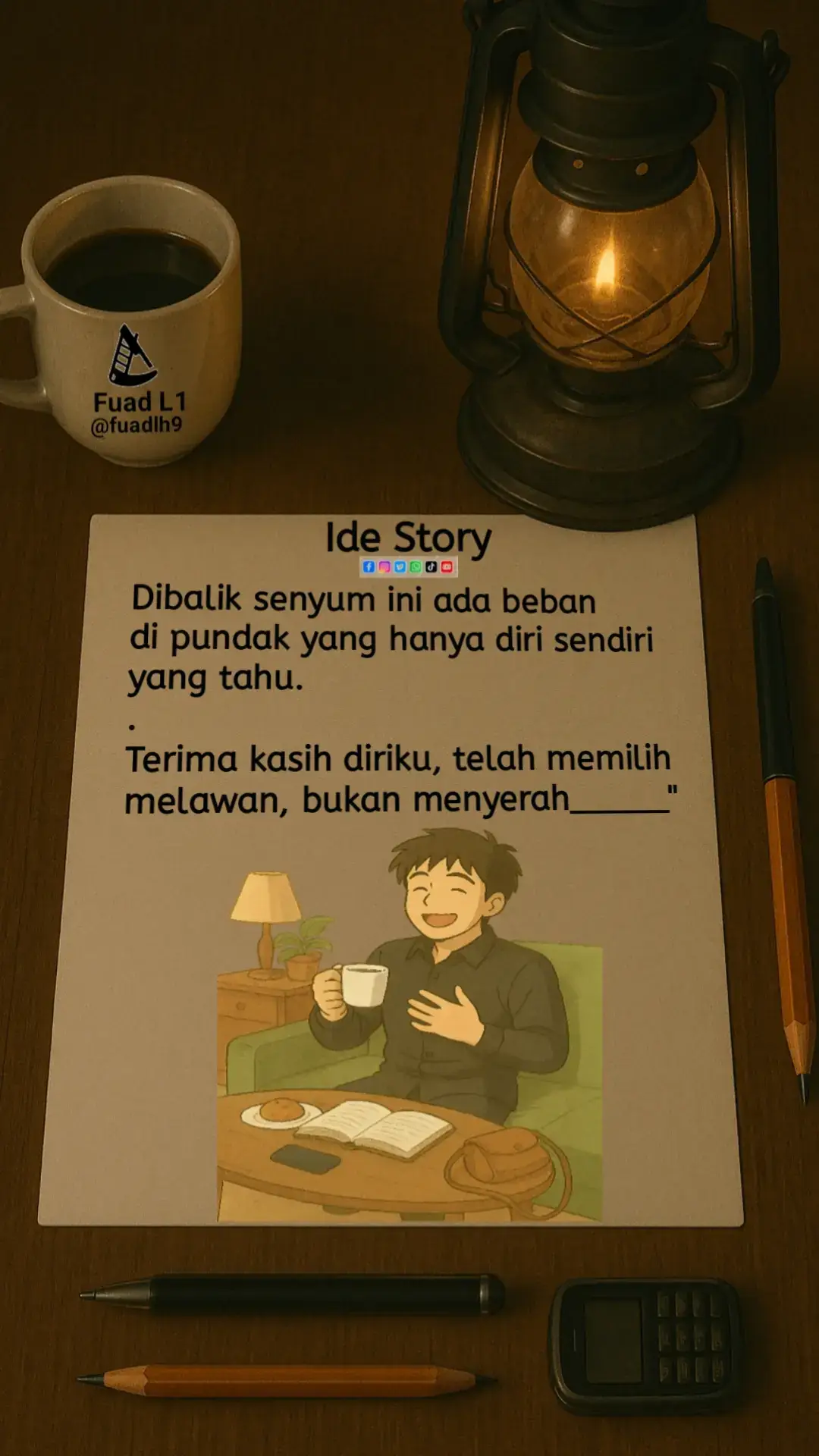 #idestory #terimakasih #dirisendiri #motivasidiri #quotes 
