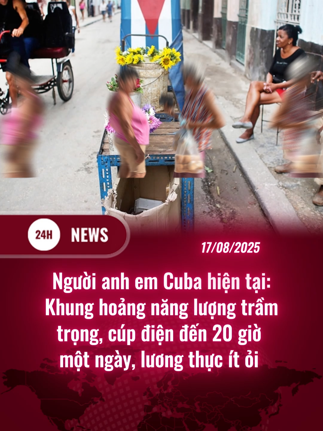 Tình hình người anh em Cuba hiện tại #tiktoknews #tintuc24h #theanh28 #hanoinews #60giay #cuba