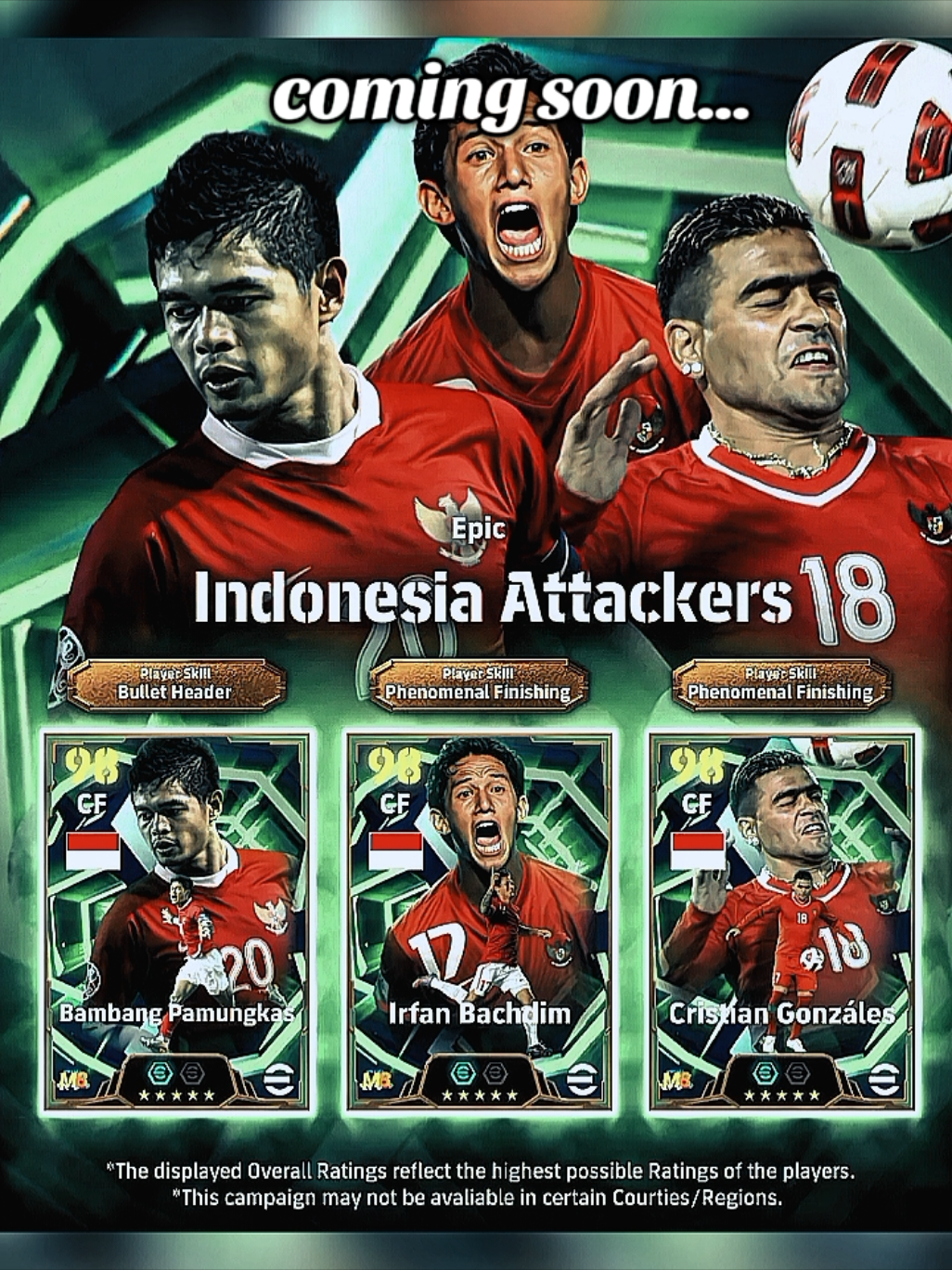 Coming soon.... Legend timnas Indonesia in efootball 2026... #timnasindonesia #vidio #legenda #packtimnas #efootball2026 