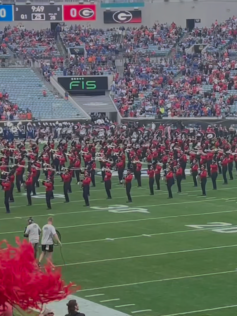 If you have ever been to a UGA footbal game you will hear the University of Georgia Redcoat Band play these traditional tunes.  The Battle Hymn of the Bulldog Nation - played at pregame, sometimes after the game.  Bulldog Byte Glory Dixieland - a longer version can be heard after the game.  Krypton- Glory - played at the end of the 3rd Quarter  Glory, Glory with Angel Tag - played when UGA wins the game.  #secfootball #uga #ugafootball #ugaredcoatband @universityofga @footballuga #georgiafootball#georgiabulldogs #georgiabulldogsfootball #universityofgeorgia @ugaredcoatband #collegefightsongs #fightsongs #fightsongsports #sec #fightsongsports #gloryglory #sec