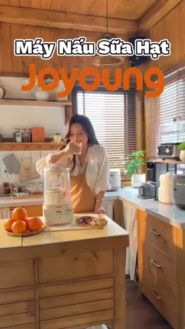 Muốn có sữa hạt bổ dưỡng uống mỗi sáng, mà máy phải hoạt động êm dịu thì chỉ có thể là Máy nấu sữa hạt Joyoung thôi😋 #joyoungvietnam #joyoung #dogiadungtienich #nauancungtiktok #maylamsuahatdanang 