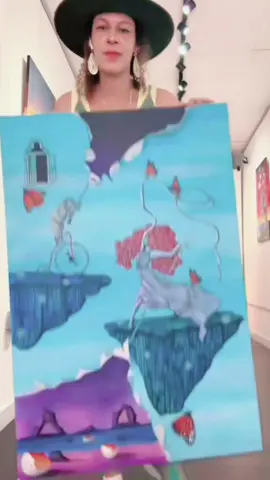 “I Had a Dream” ……….. #painting #art #artlife #surrealism #surrealart