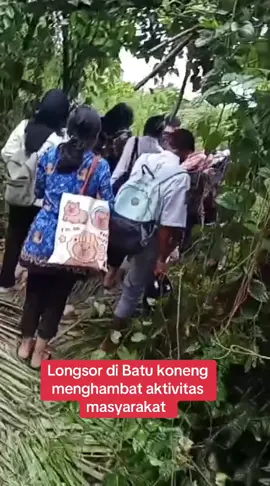 Longsor di Batu koneng #ambon #kotaambon #longsorambon #ambonhujan