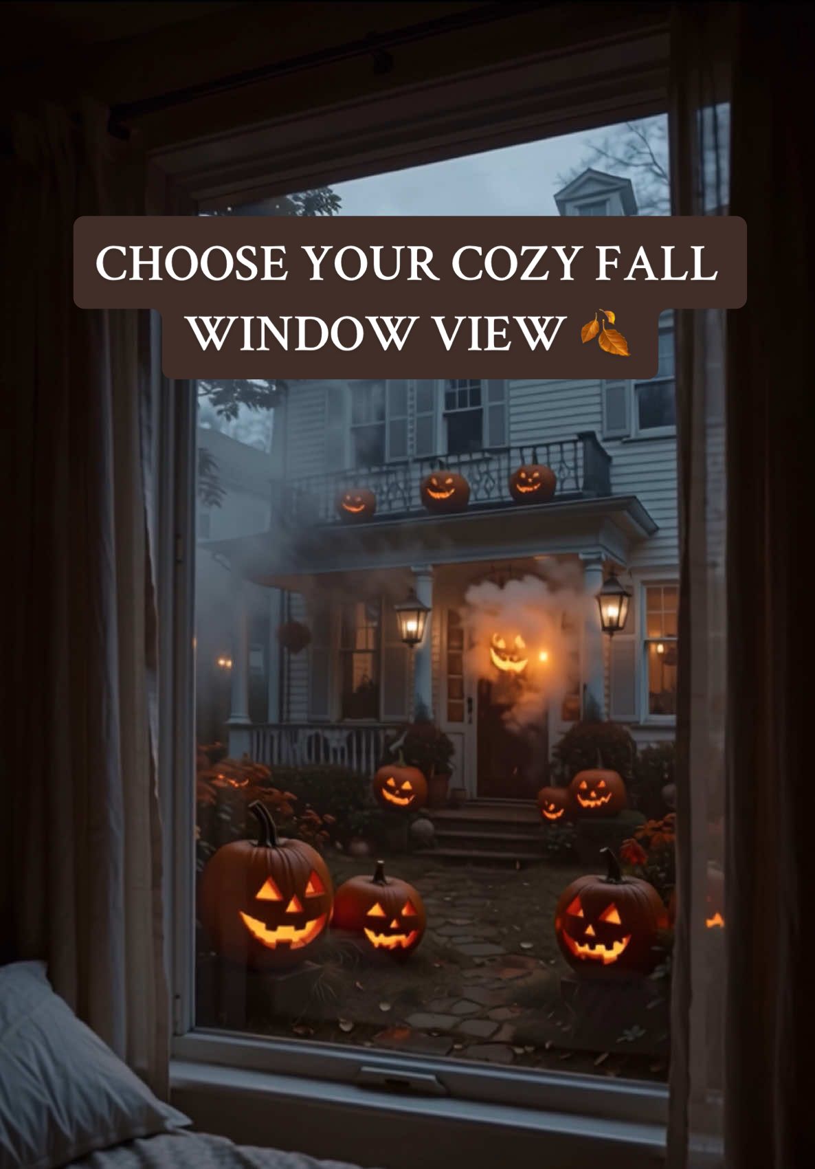 Fall mood loading… 🍁 Who’s ready for cozy nights and autumn views? 🍂🕯️🪵✨ #chooseone #fallaesthetic #autumnaesthetic #fallvibes #cozyvibes 