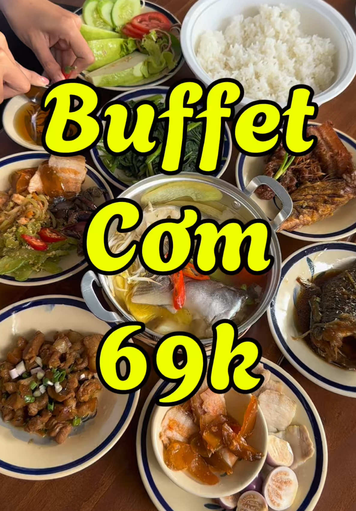 Buffet cơm trưa có 69 cành ăn đã cái nư luôn mấy ní. #reviewanngon #hiuriviu #cantho65 #buffetcomtrua #buffetcantho 