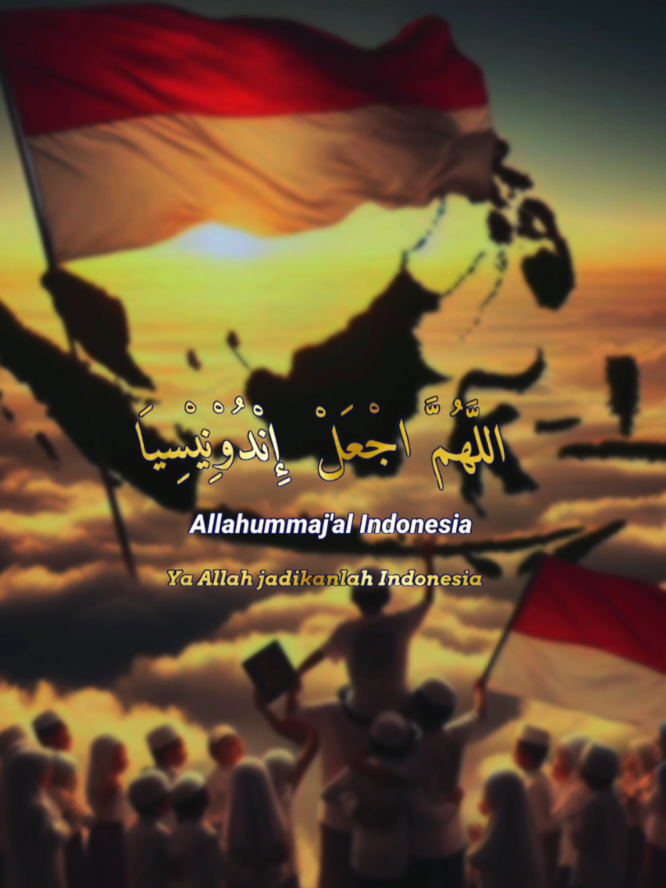 Marilah di hari kemerdekaan ini kita berdoa atau Aamiin kan do'a ini agar Negeri Indonesia yang tercinta ini selalu aman dan tentram ☺🤲 Aamiin Ya Rabbal Alamin #doa #sholawat #hutri80indonesia🇮🇩 
