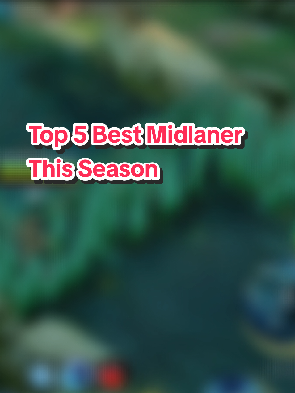 Top 5 Best Midlaner This Season #viral #fyp #top5 #MLBB #ml 